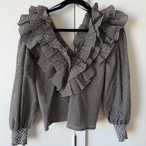 Ganni Charon Blouse
